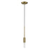 Dull Gold Mini Pendant Hanging Light
